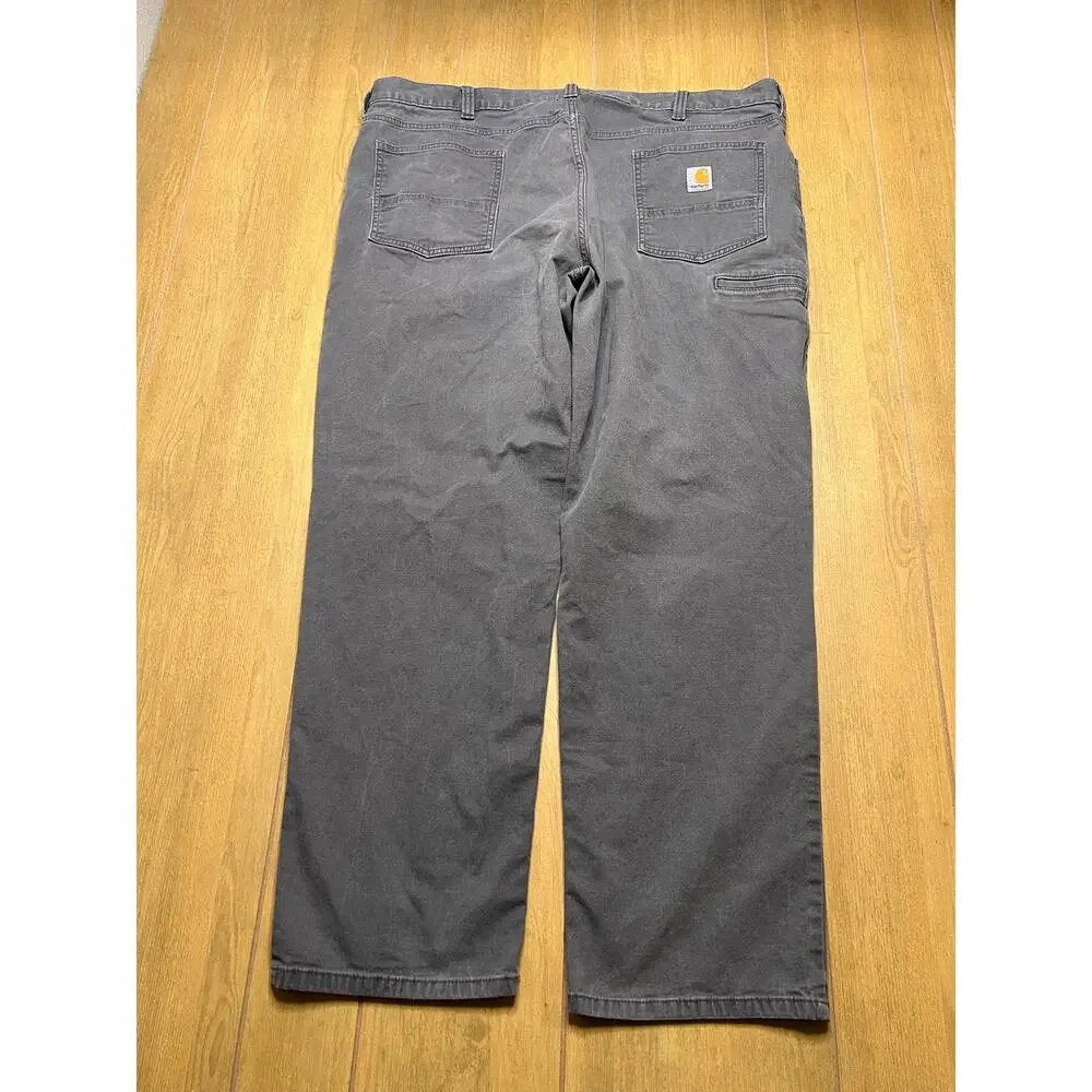 Carhartt Relaxed Fit Pants Mens 44x32 Gray Workwear Cotton Stretch‎